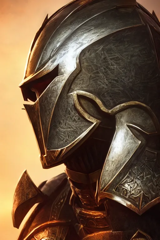 Prompt: king legends knight warrior helmet skyrim mask elder scrolls v nordic armor bethesda adam adamowicz illustration character design concept, unreal 5, daz, hyperrealistic, octane render, cosplay, rpg portrait, dynamic lighting, intricate detail, harvest fall vibrancy, cinematic volume glowing aura global illumination ray tracing hdr