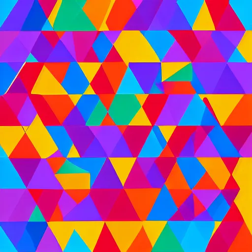 Image similar to abstract colorful platonic solids