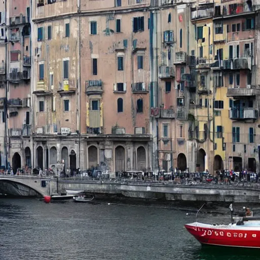 Image similar to huge explosion in genova