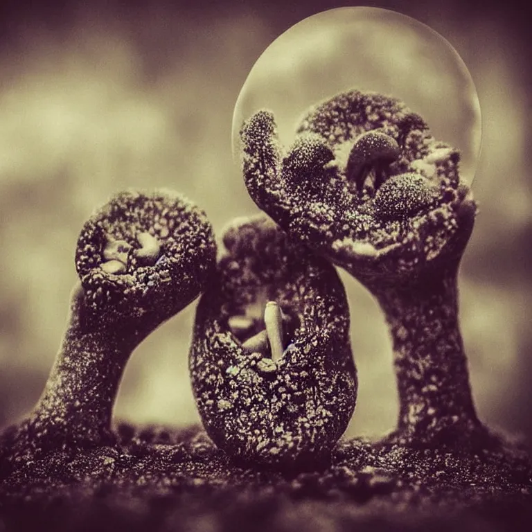 Image similar to double exposure of love, symbols of live, explosion, love is the most relevant theme, love is infinity, love is begin of all, 8 k resolution, artistic mode, artistic, trending on instagram, long exposure, love art, serious, fantasy and dreams vibes, mushrooms style and macro style, spawn, spruce vibes