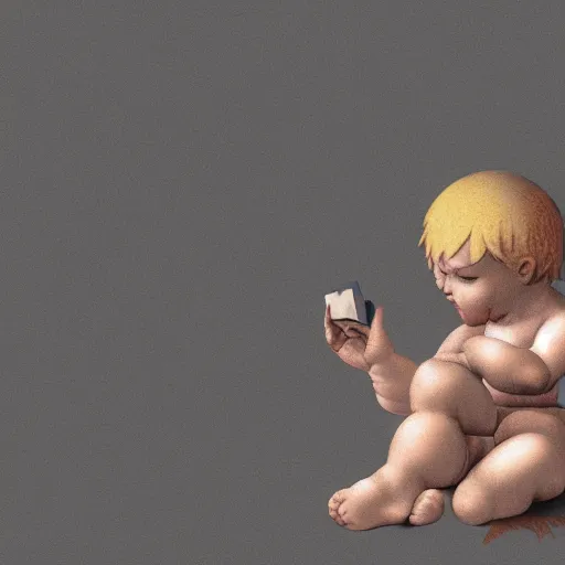 Prompt: a couple of kids sitting next to each other, concept art by michelangelo, trending on cg society, sots art, official art, wallpaper, rendered in maya,