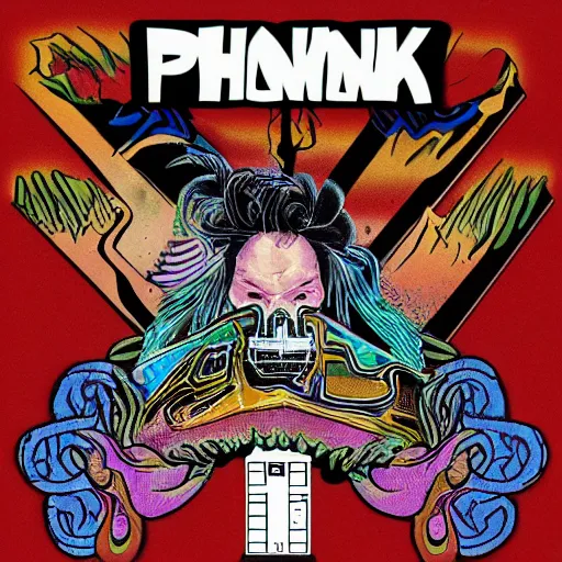 Image similar to phonk album cover