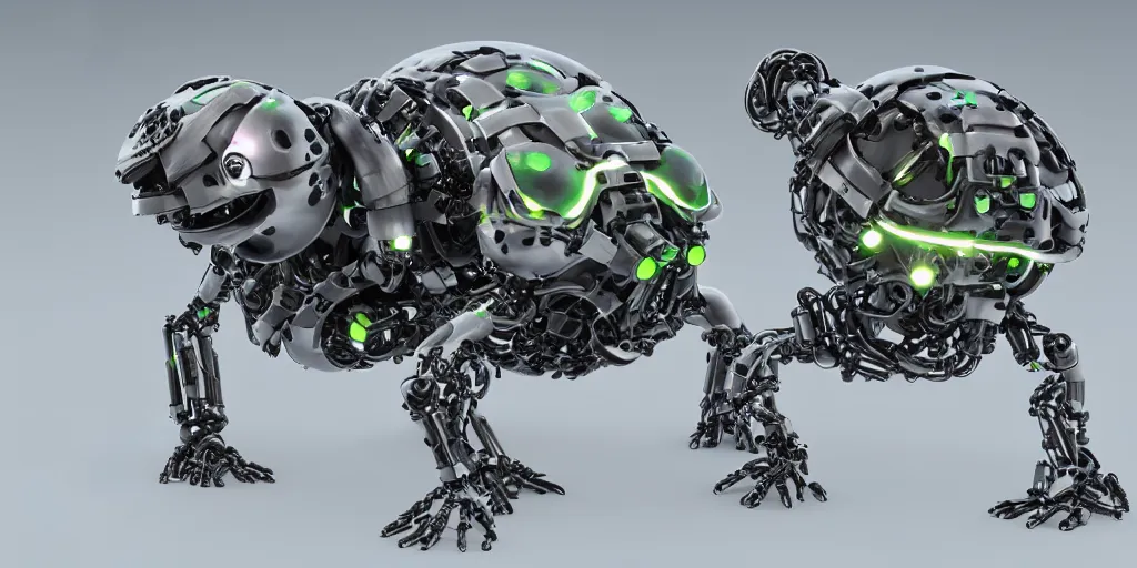 Image similar to photo of industrial design turttle biomorph Dvg TrArtifficial Smart Turbo bionicle organism biomimmicry exoskeleton hydraulics trending on behance visualisation industrial design object robot headcrab vrat unreal engine Space design concept 3D unreal engine