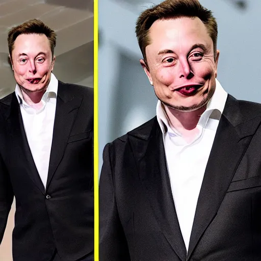 Prompt: Elon Musk dressed up as an elongated muskrat, highly detailed