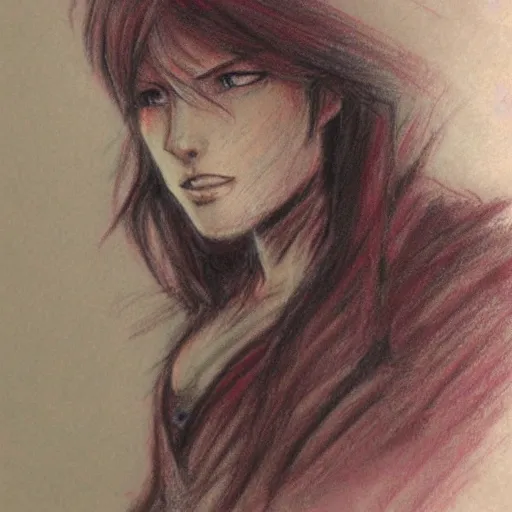 Image similar to Pastel sketch of Claire Redfield