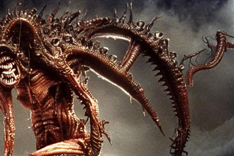 Image similar to Zerg Kerrigan in Aliens (1986), highly detailed, high quality, HD, 4k, 8k, Canon 300mm, professional photographer, 40mp, lifelike, top-rated, award winning, realistic, sharp, no blur, edited, corrected, trending