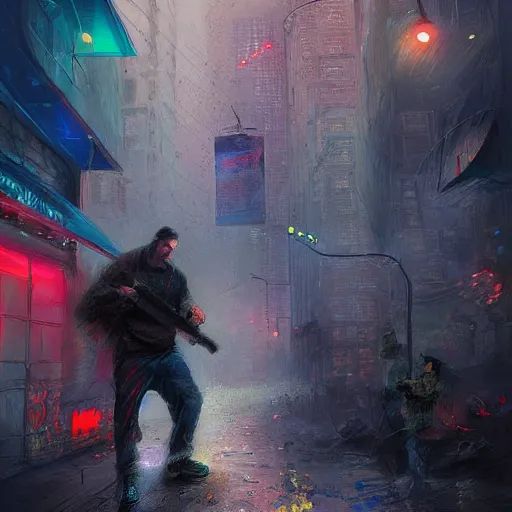 Image similar to steven seagal injured, digital painting, artstation, concept art, smooth, sharp focus, illustration, whimsical background by marc simonetti, artwork by liam wong, patriotic, detailed