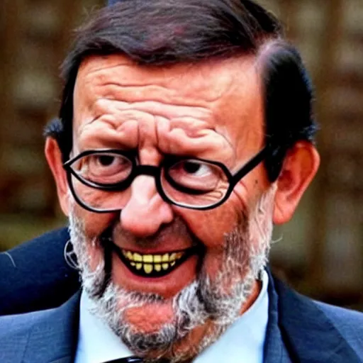 Image similar to Mariano Rajoy as Octopus from Spiderman