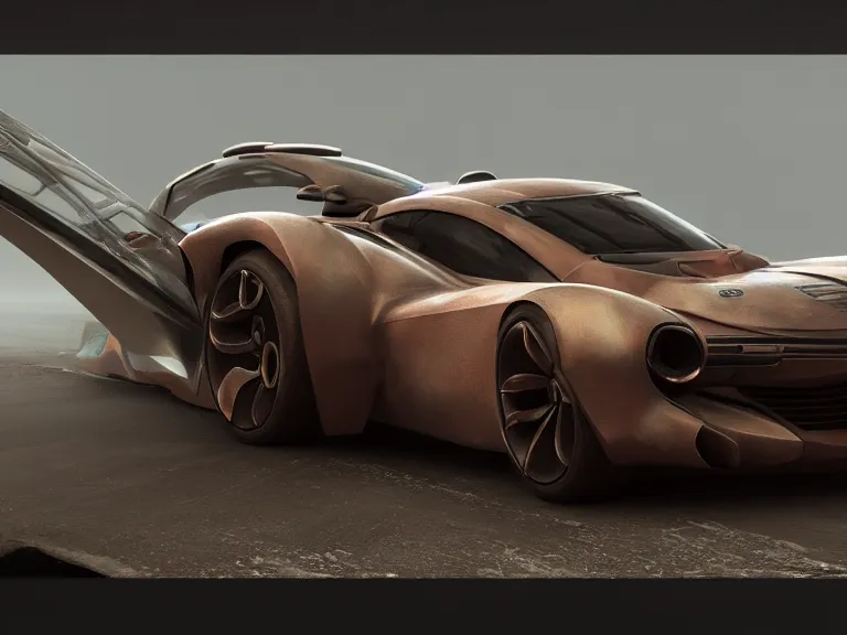 Image similar to concept car, RPG Reference, Oil Painting, Trending on Artstation, octane render, Insanely Detailed, 8k, HD
