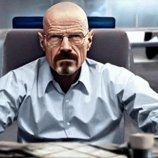 Prompt: walter white in the avengers