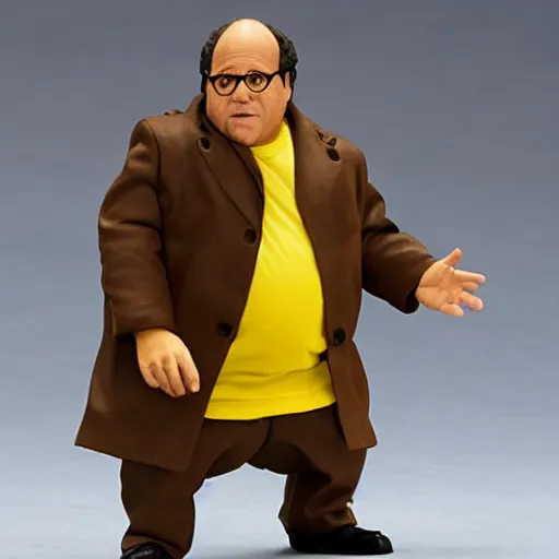 Prompt: Danny DeVito action figure