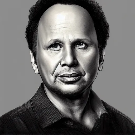 Prompt: billy crystal, portrait, in the style of alex ross, 2 d, 4 k, unreal, intricate, digital painting, highly detailed, artstation, sharp focus, illustration,