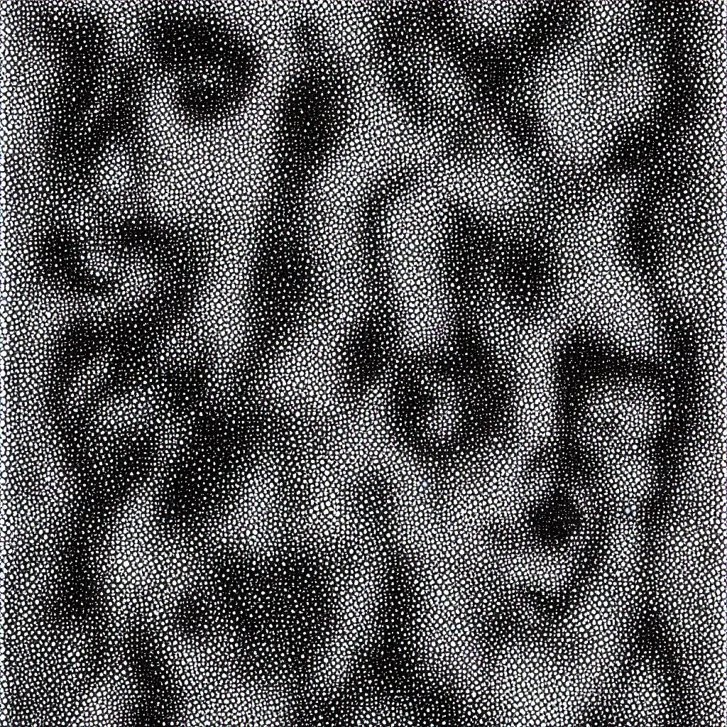 Image similar to face made out of planet, faceless people dark, dots, drip, stipple, pointillism, technical, abstract, minimal, style of francis bacon, asymmetry, pulled apart, cloak, hooded figure