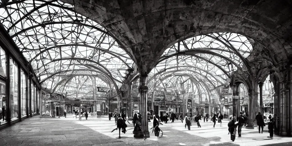 Image similar to train station archway by andreas franke