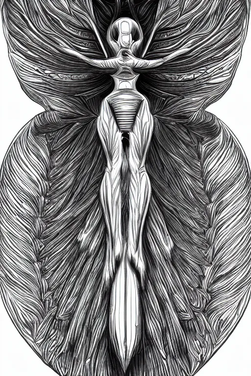 Image similar to a beetle insectoid angel, symmetrical, highly detailed, digital art, sharp focus, trending on art station, anime art style