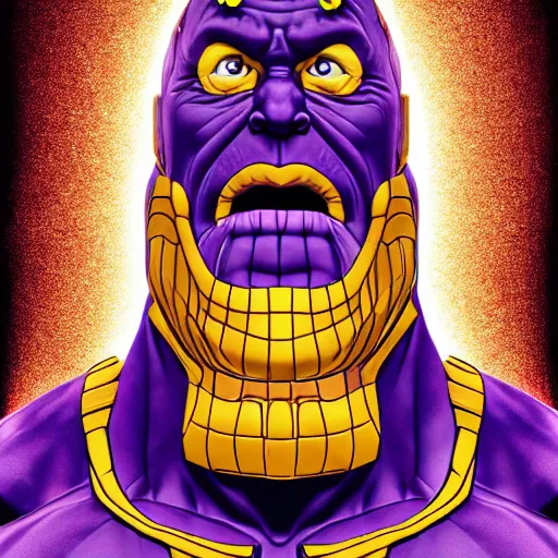 Image similar to thanos as an raisin with raisin features with the face of thanos, jamming with the californian raisins, realistic, hyperrealistic, ultra realistic, real, real world, highly detailed, very detailed, extremely detailed, intricate details, 8 k resolution, hd quality