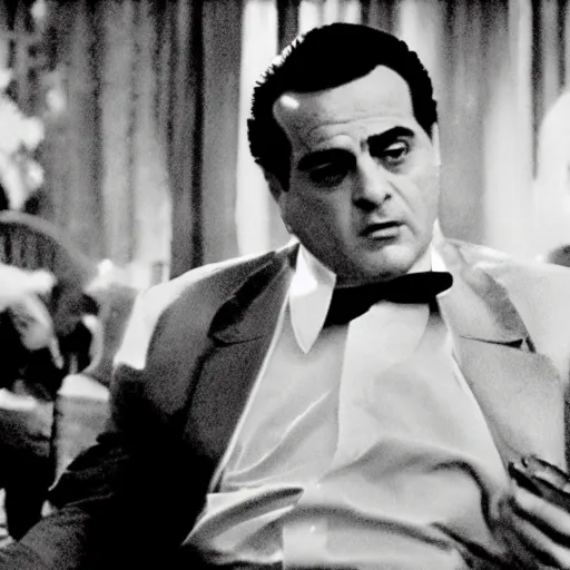 Image similar to the sopranos, goodfellas, the godfather, frank franzetta, jack kirby, film grain, by francis ford coppola film still, q 6 mm, spectacular