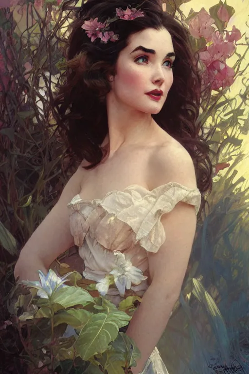 Image similar to Julie Adams portrait, fantasy, elegant, intricate, by Stanley Artgerm Lau, greg rutkowski, thomas kindkade, alphonse mucha, loish, norman Rockwell