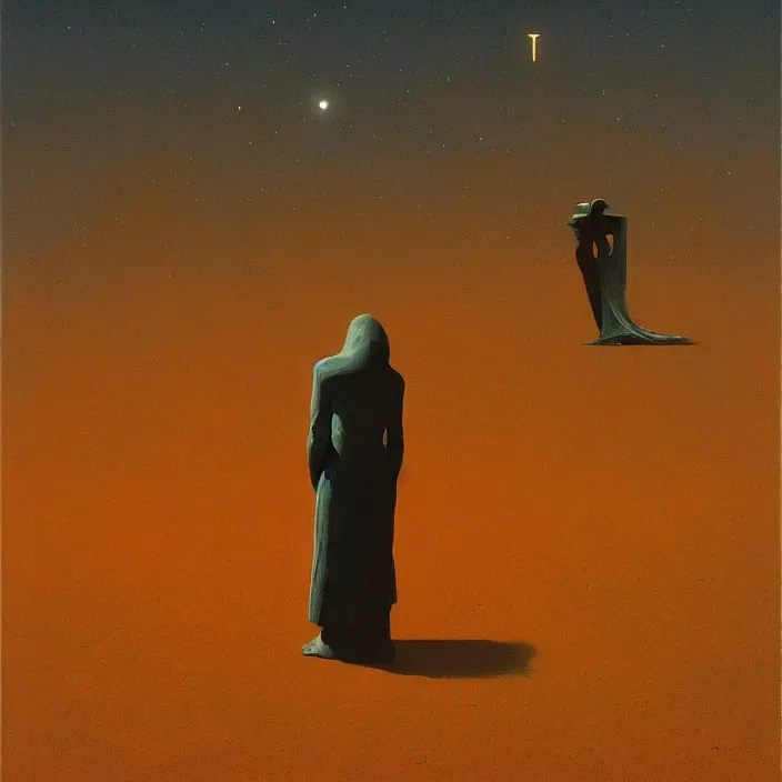 Image similar to the stars are calling, science fiction, Edward Hopper and James Gilleard, Zdzislaw Beksinski, highly detailed