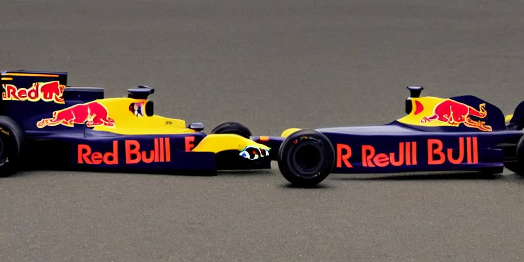 Image similar to Red Bull f1 car built in 1984