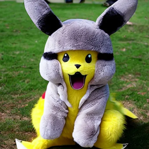 Image similar to Pikachu furrsuit