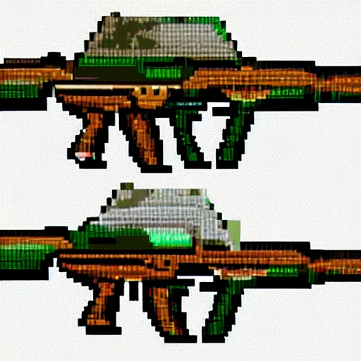 Image similar to game gun sprite