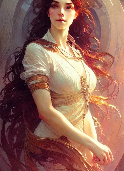 Prompt: September 1 is the day of knowledge, intricate, elegant, sharp focus, illustration, highly detailed, digital painting, concept art, matte, art by WLOP and Artgerm and Greg Rutkowski and Alphonse Mucha, masterpiece