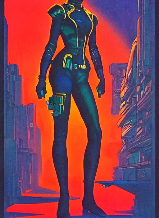 Prompt: soviet propaganda poster. cyberpunk assassin. portrait by jean giraud and anton otto fischer and john philip falter and will eisner and gil elvgren. realistic proportions. character art. science fiction d & d. tf 2, overwatch, rb 6 s, cyberpunk 2 0 7 7, blade runner 2 0 4 9.