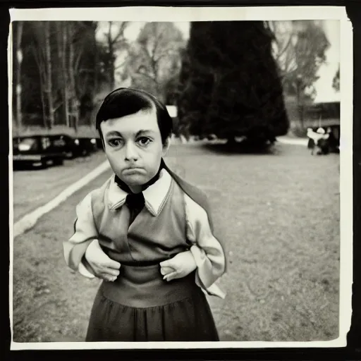 Image similar to diane arbus photograph