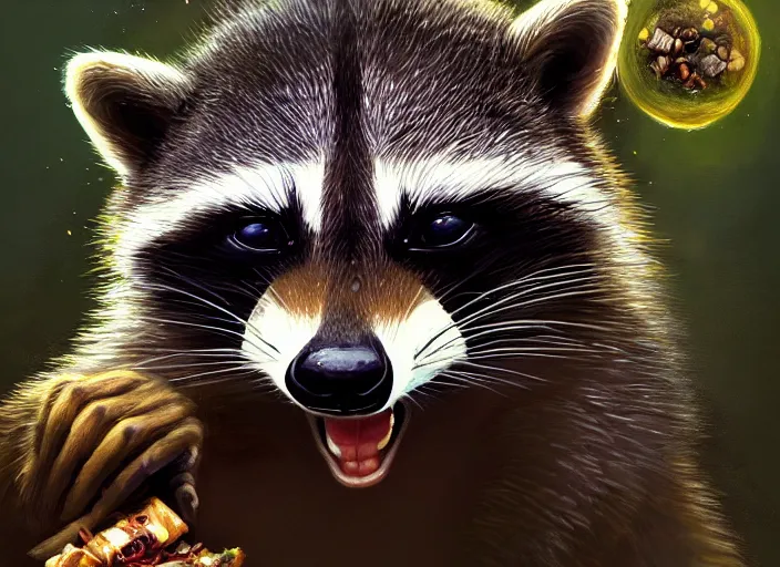 a raccoon festival in a quaint town, raccoons eating, | Stable Diffusion |  OpenArt