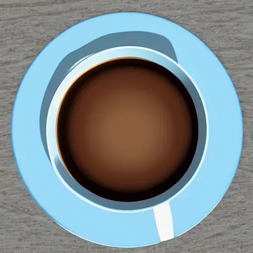 Image similar to “a cup of coffee in the metaverse”