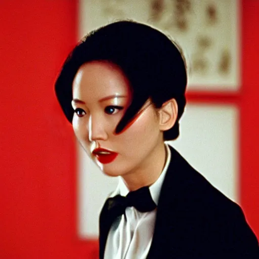 Image similar to Chinese Jennifer Lawrence in American Psycho (1999)