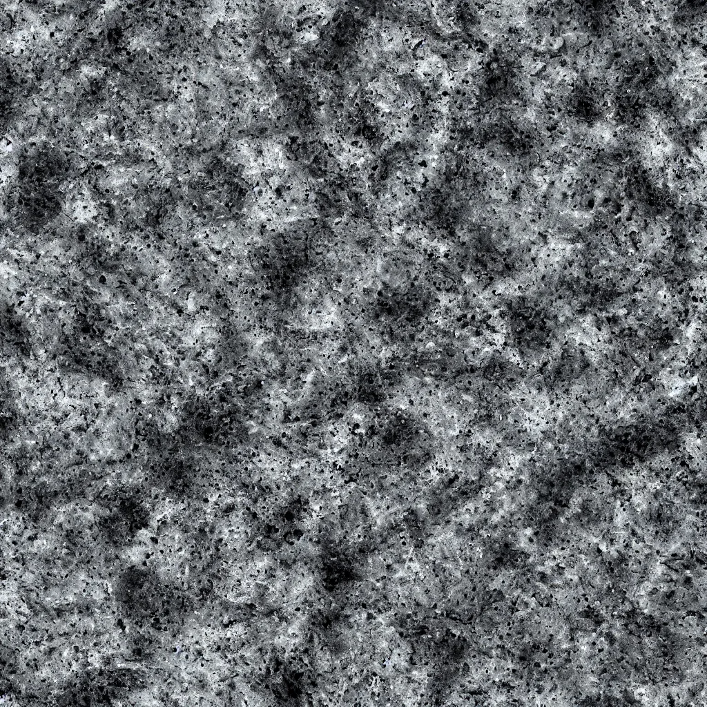 Prompt: a close up view of a granite surface, a computer rendering by jasper johns, polycount, postminimalism, polycount, vray, physically based rendering