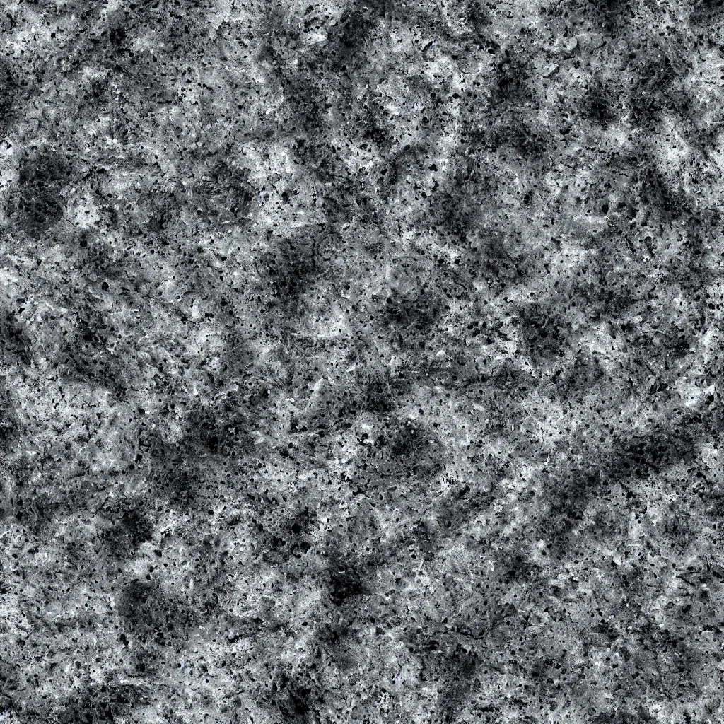 Image similar to a close up view of a granite surface, a computer rendering by jasper johns, polycount, postminimalism, polycount, vray, physically based rendering