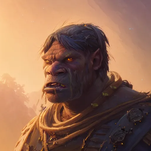 Prompt: highly detailed portrait of orc warrior, stephen bliss, unreal engine, fantasy art by greg rutkowski, loish, rhads, ferdinand knab, makoto shinkai and lois van baarle, ilya kuvshinov, rossdraws, tom bagshaw, global illumination, radiant light, detailed and intricate environment