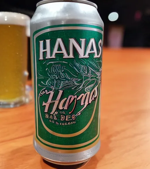 Image similar to a can of harnas beer