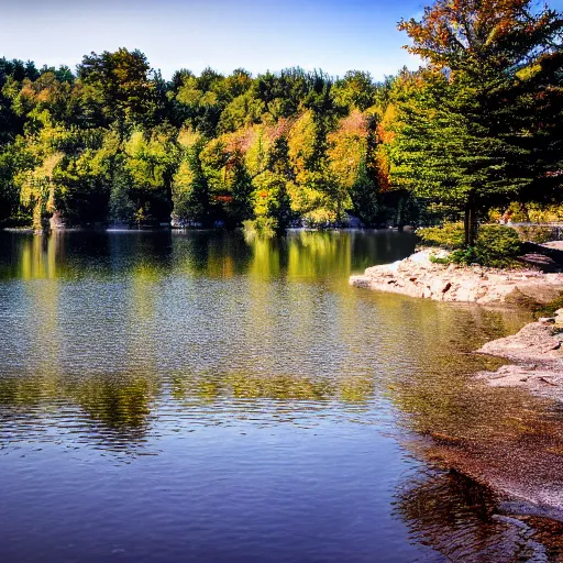 Prompt: if apple designed country, rhode island johnson pond aka lake