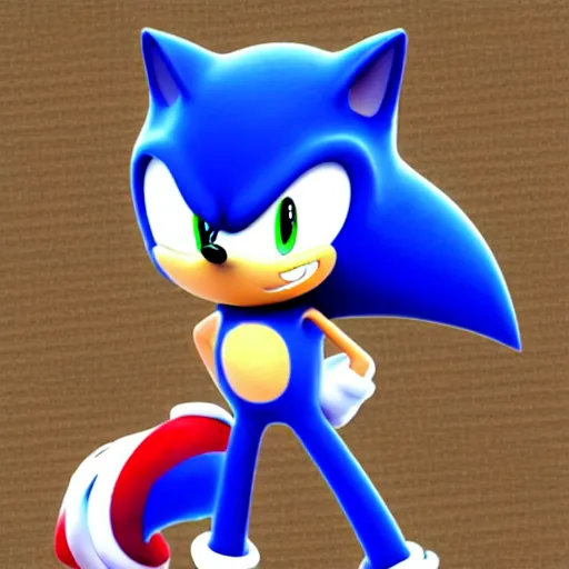 Image similar to my sonic oc