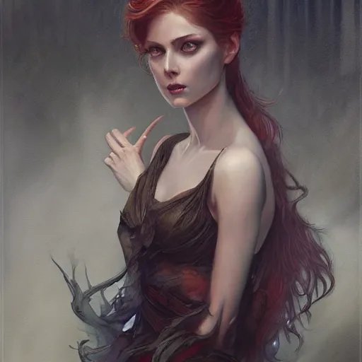 Image similar to a painting in the style of charlie bowater and in the style of charles dulac and in the style of donato giancola. smooth, sharp focus, fantasy, semi - realism.