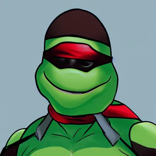 Prompt: Stephen A. Smith as a Teenage Mutant Ninja Turtle
