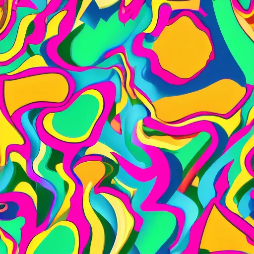 Prompt: abstract wallpaper phone, unique colors and patterns