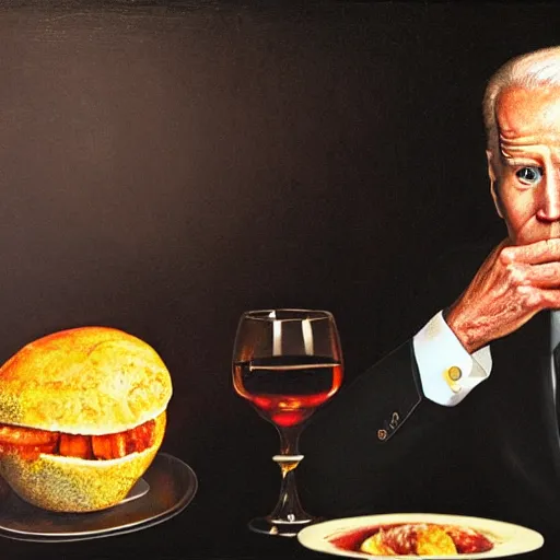 Prompt: joe biden eating the demon core, photography, realism, realistic, photorealism, photography, f 3. 5