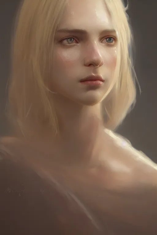 Prompt: a fancy portrait of a young blond girl by greg rutkowski, sung choi, mitchell mohrhauser, maciej kuciara, johnson ting, maxim verehin, peter konig, 8 k photorealistic, cinematic lighting, hd, high details, dramatic, atmosphereric, trending on artstation