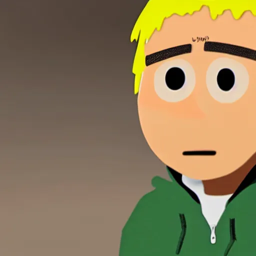 Prompt: photorealistic image of butters from south park