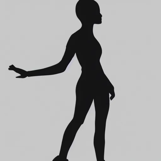 human figures silhouette