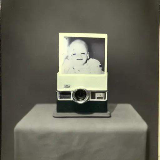 Image similar to 1 9 5 0 s polaroid picture of haunter