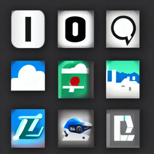 Image similar to icon for ios in the decade of 2 0 5 0 s. icon is the letter u