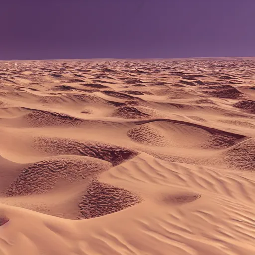 Prompt: A vast desert, with sand dunes stretching as far as the eye can see, where the only oasis is a mirage, intricate details, rendered in unreal engine, photorealistic, trending on artstation.