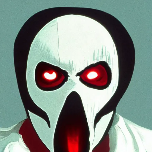 Image similar to Ghostface from the movie Scream