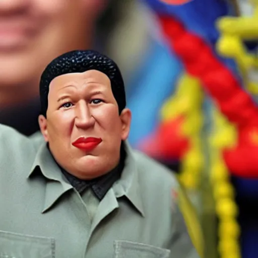 Image similar to Hugo Chávez as an action figure